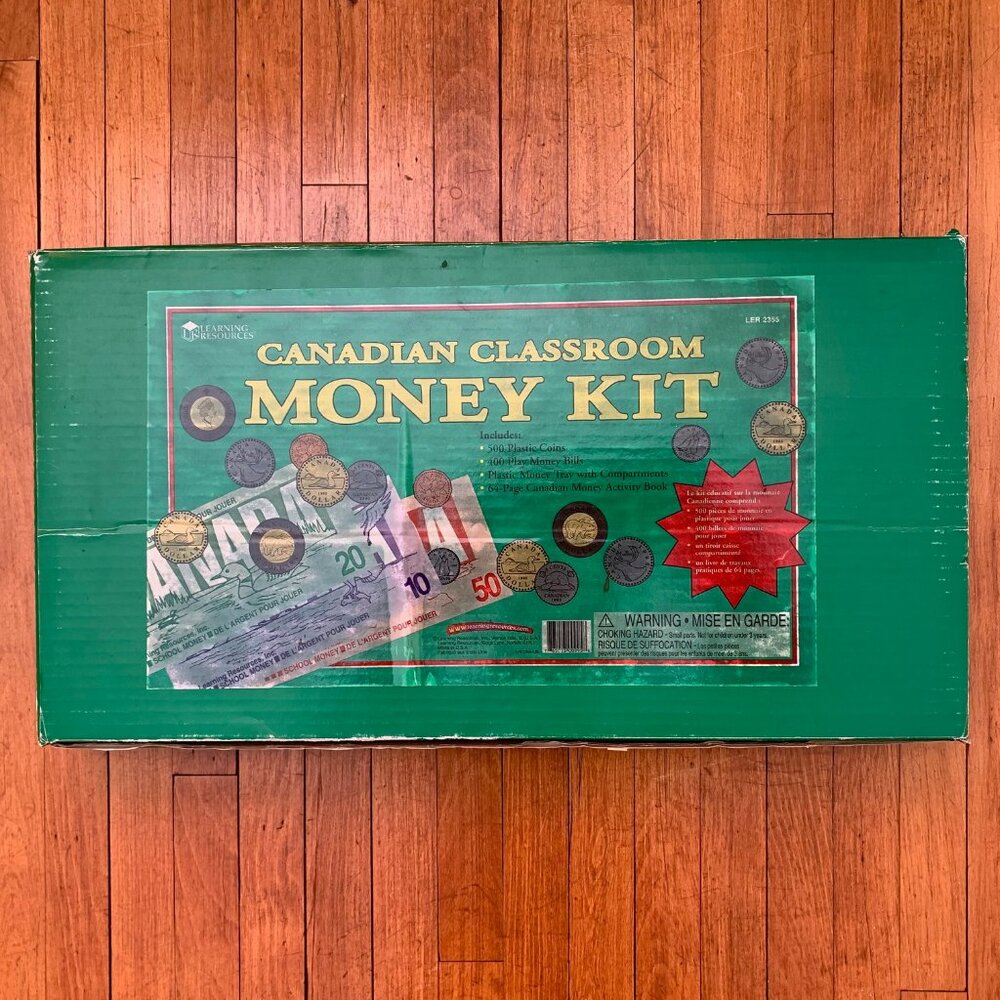 Canadian Classroom Money Kit, The Canadian Money Activity Book for Grades K-4